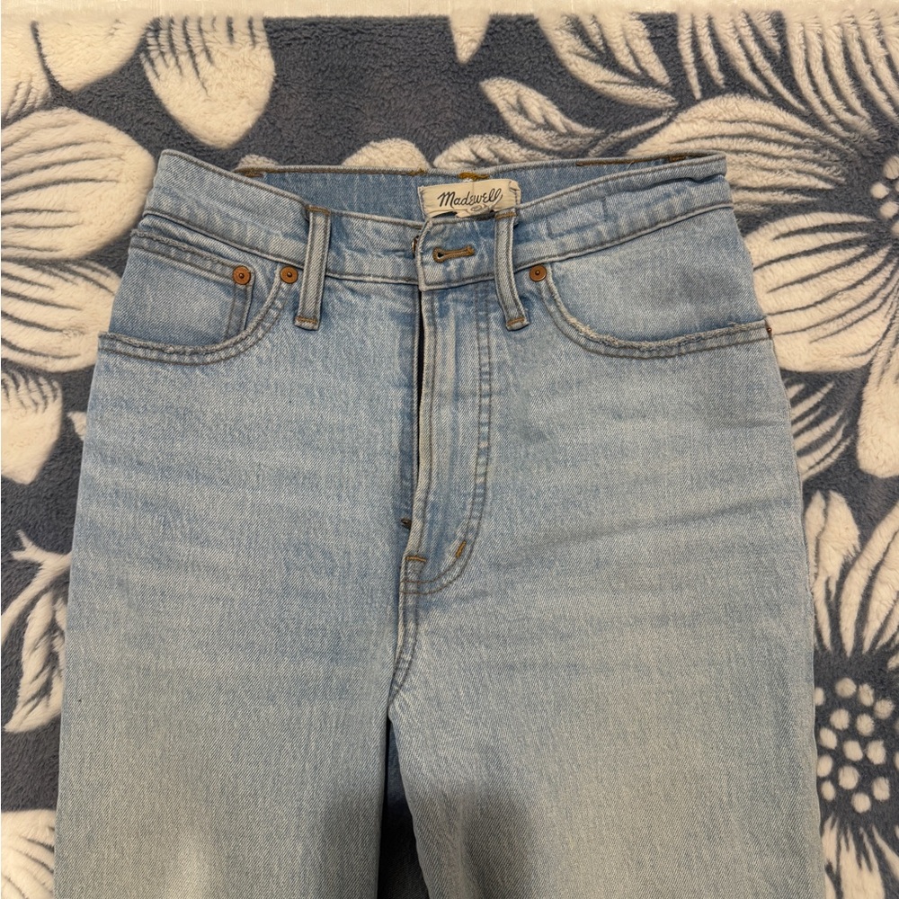Madewell wide leg jeans